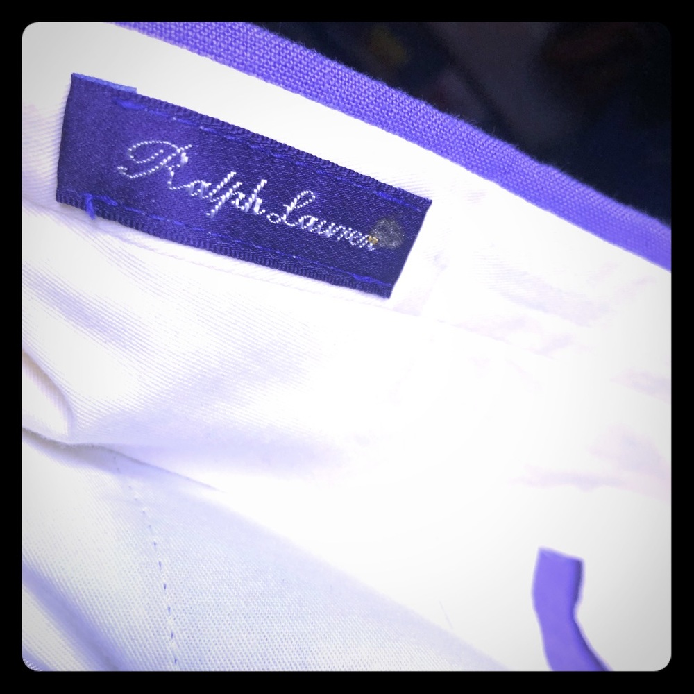 Ralph Lauren purple label linen pant